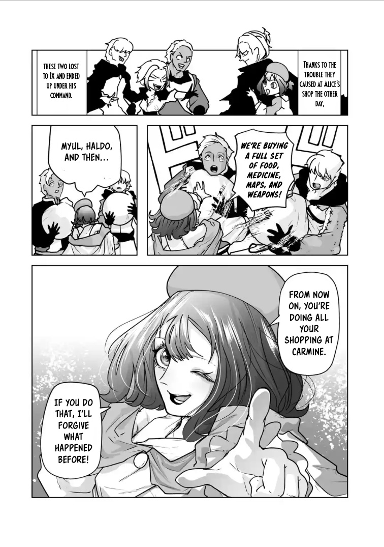 Akuyaku Kizoku ga Hirakinaotte Hametsu Furagu o Jitsuryoku de Hataki Otteitara, Itsunomanika Hirointachi Kara Eiyuushi Sareru you ni Natta ken Chapter 6.2 — Page 3