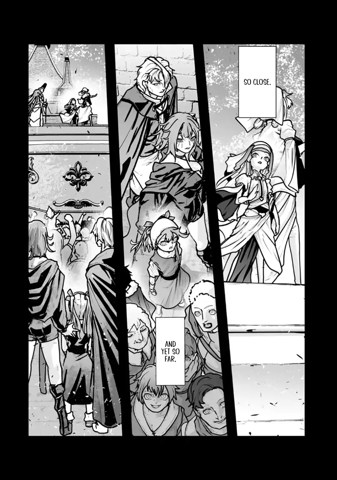 Akuyaku Kizoku ga Hirakinaotte Hametsu Furagu o Jitsuryoku de Hataki Otteitara, Itsunomanika Hirointachi Kara Eiyuushi Sareru you ni Natta ken Chapter 7.2 — Page 3