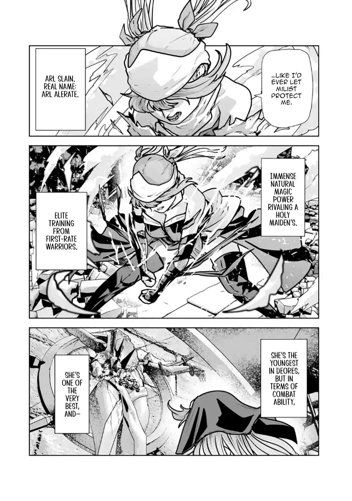 Akuyaku Kizoku ga Hirakinaotte Hametsu Furagu o Jitsuryoku de Hataki Otteitara, Itsunomanika Hirointachi Kara Eiyuushi Sareru you ni Natta ken Chapter 7.2 — Page 9