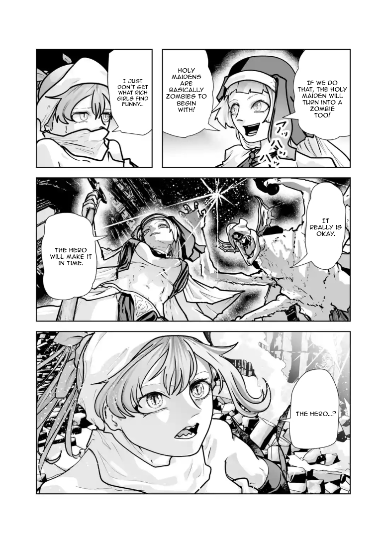 Akuyaku Kizoku ga Hirakinaotte Hametsu Furagu o Jitsuryoku de Hataki Otteitara, Itsunomanika Hirointachi Kara Eiyuushi Sareru you ni Natta ken Chapter 7.3 — Page 2