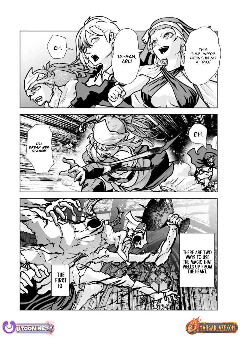 Akuyaku Kizoku ga Hirakinaotte Hametsu Furagu o Jitsuryoku de Hataki Otteitara, Itsunomanika Hirointachi Kara Eiyuushi Sareru you ni Natta ken Chapter 7.3 — Page 7