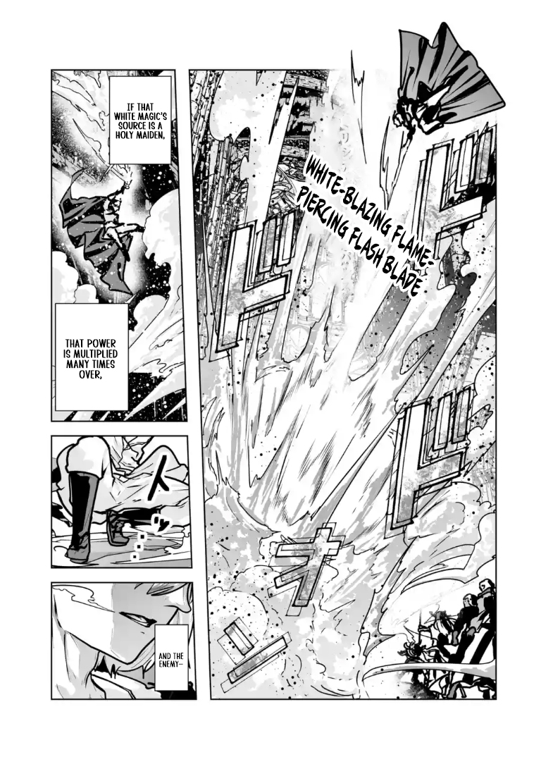 Akuyaku Kizoku ga Hirakinaotte Hametsu Furagu o Jitsuryoku de Hataki Otteitara, Itsunomanika Hirointachi Kara Eiyuushi Sareru you ni Natta ken Chapter 7.3 — Page 12