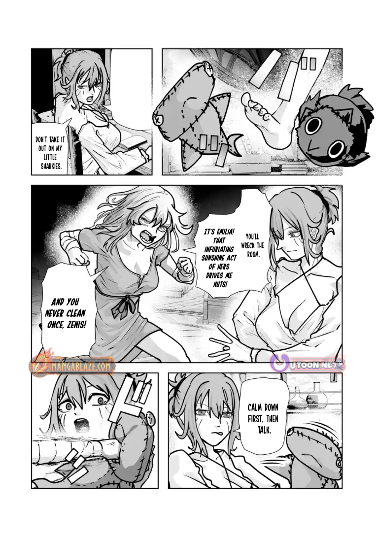 Akuyaku Kizoku ga Hirakinaotte Hametsu Furagu o Jitsuryoku de Hataki Otteitara, Itsunomanika Hirointachi Kara Eiyuushi Sareru you ni Natta ken Chapter 7.4 — Page 9