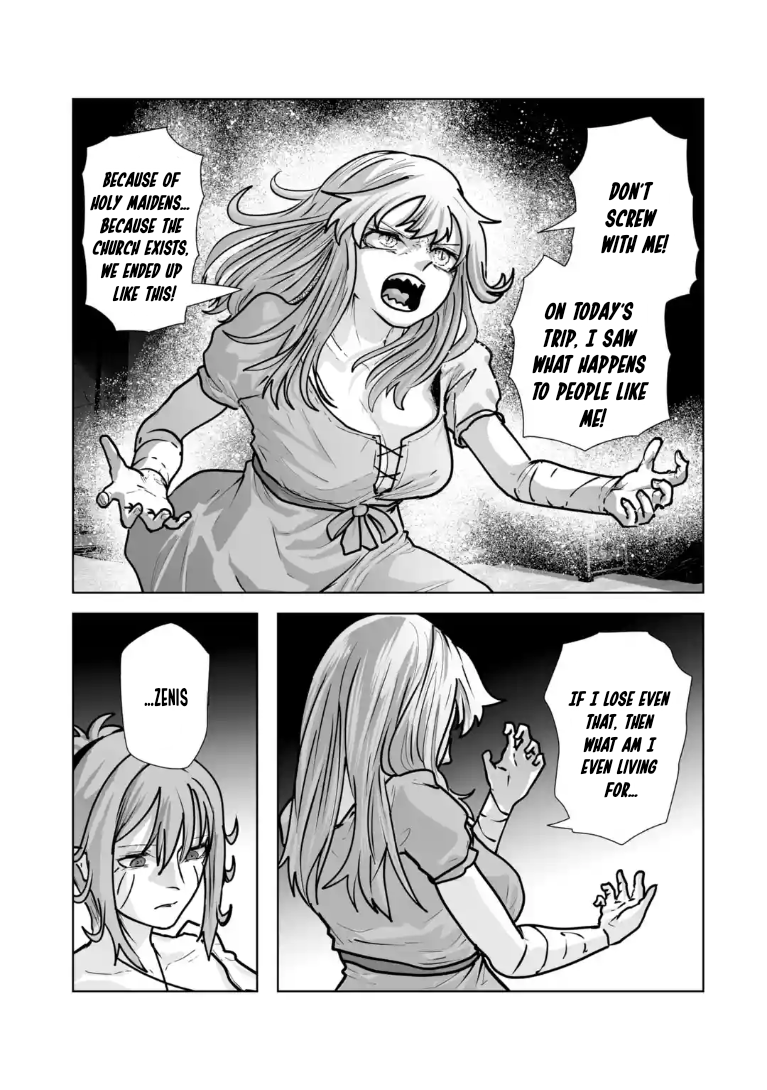 Akuyaku Kizoku ga Hirakinaotte Hametsu Furagu o Jitsuryoku de Hataki Otteitara, Itsunomanika Hirointachi Kara Eiyuushi Sareru you ni Natta ken Chapter 7.4 — Page 12