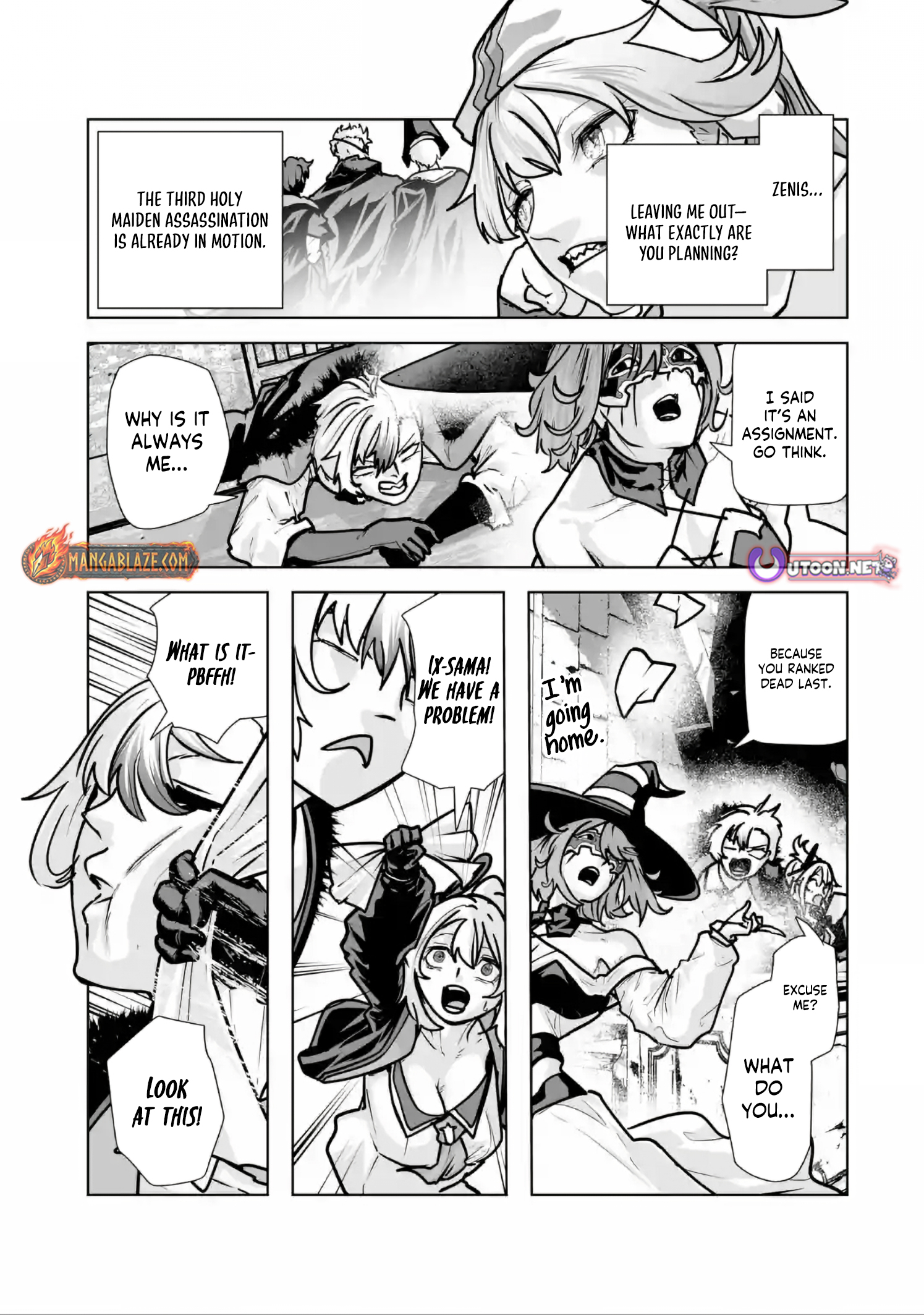 Akuyaku Kizoku ga Hirakinaotte Hametsu Furagu o Jitsuryoku de Hataki Otteitara, Itsunomanika Hirointachi Kara Eiyuushi Sareru you ni Natta ken Chapter 8.1 — Page 4