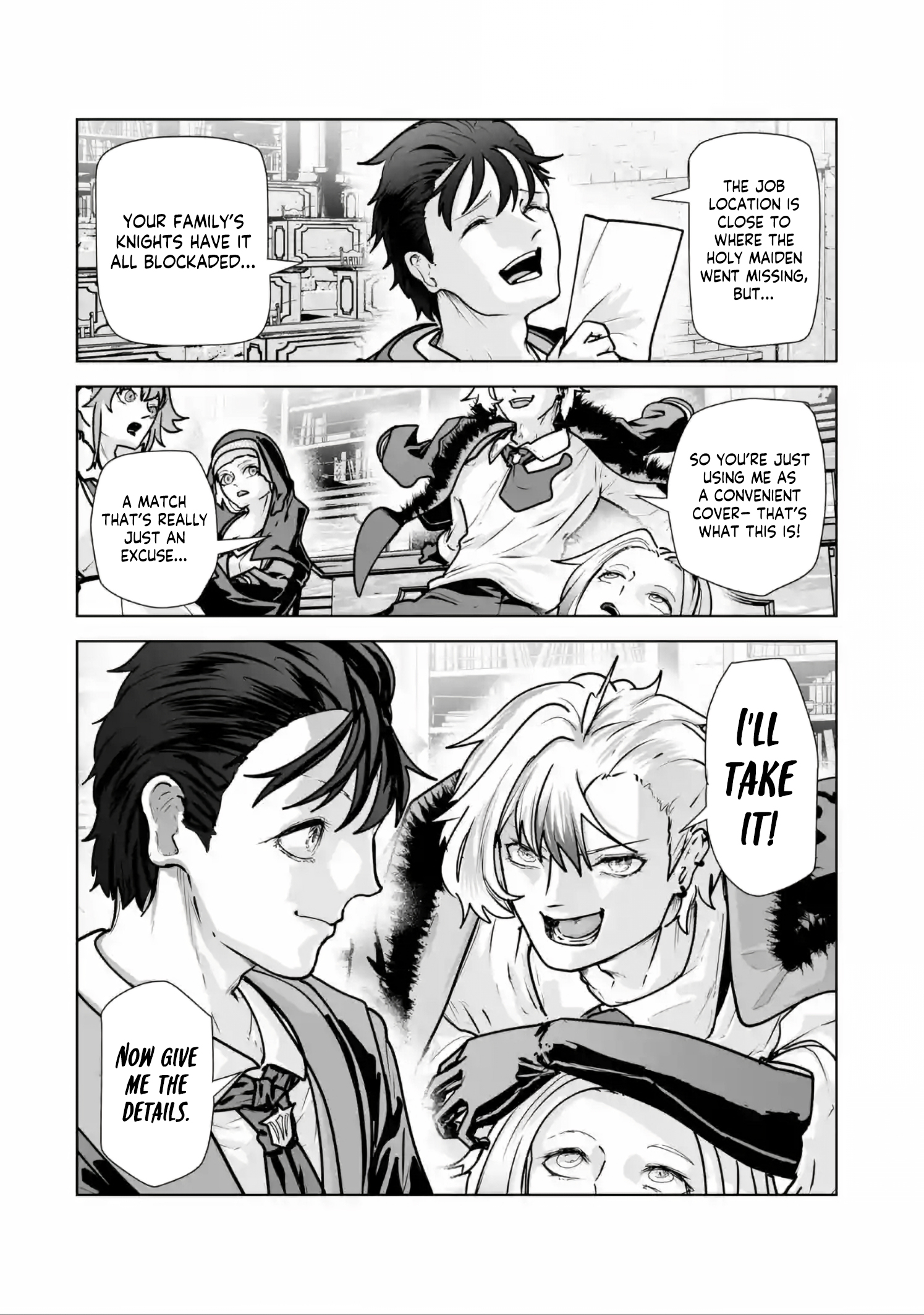 Akuyaku Kizoku ga Hirakinaotte Hametsu Furagu o Jitsuryoku de Hataki Otteitara, Itsunomanika Hirointachi Kara Eiyuushi Sareru you ni Natta ken Chapter 8.1 — Page 11