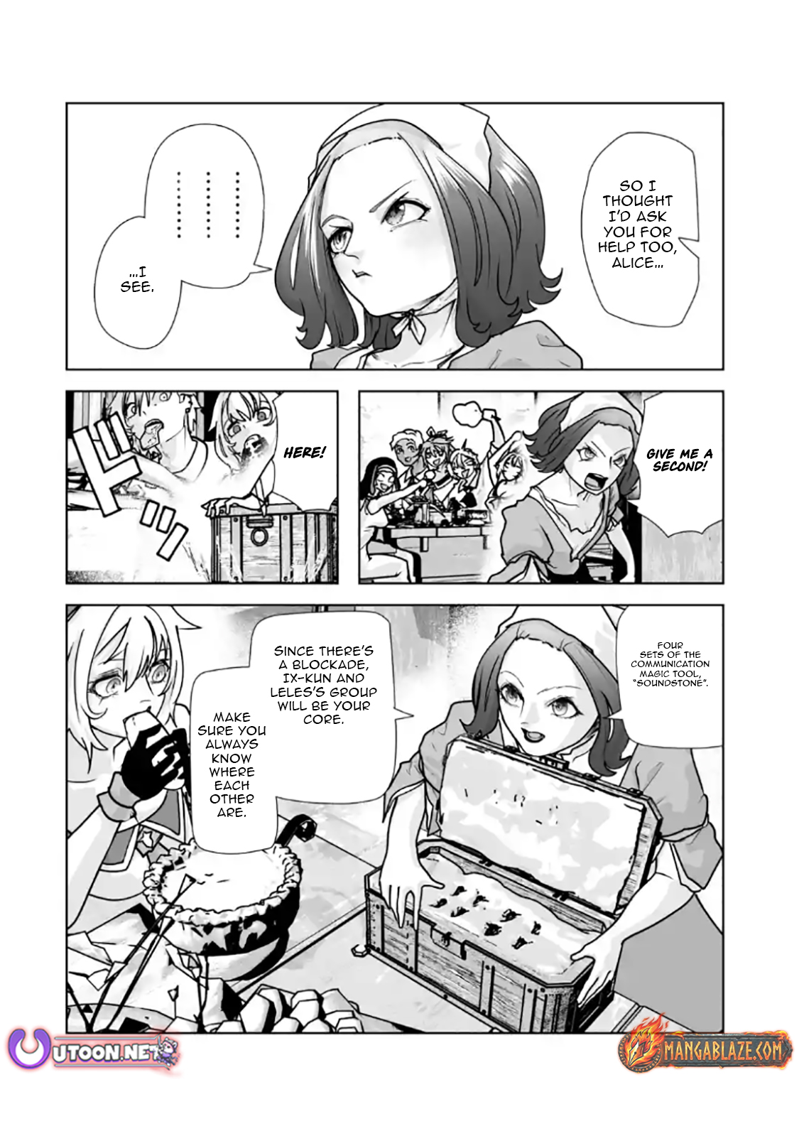Akuyaku Kizoku ga Hirakinaotte Hametsu Furagu o Jitsuryoku de Hataki Otteitara, Itsunomanika Hirointachi Kara Eiyuushi Sareru you ni Natta ken Chapter 8.2 — Page 3