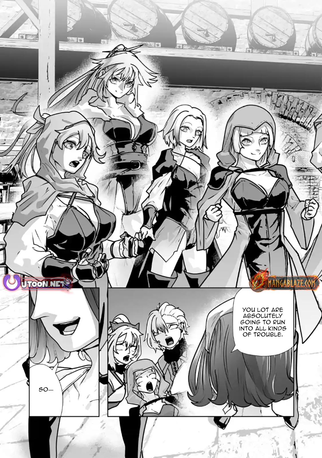 Akuyaku Kizoku ga Hirakinaotte Hametsu Furagu o Jitsuryoku de Hataki Otteitara, Itsunomanika Hirointachi Kara Eiyuushi Sareru you ni Natta ken Chapter 8.2 — Page 6