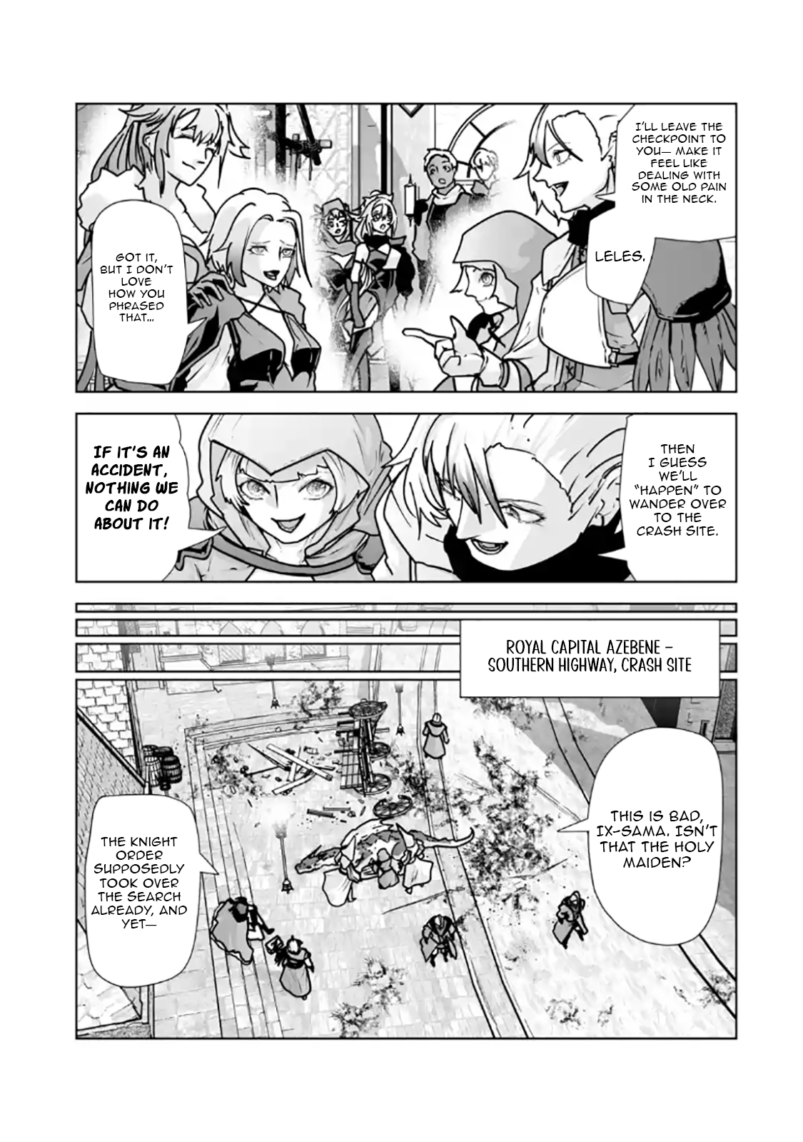 Akuyaku Kizoku ga Hirakinaotte Hametsu Furagu o Jitsuryoku de Hataki Otteitara, Itsunomanika Hirointachi Kara Eiyuushi Sareru you ni Natta ken Chapter 8.2 — Page 8