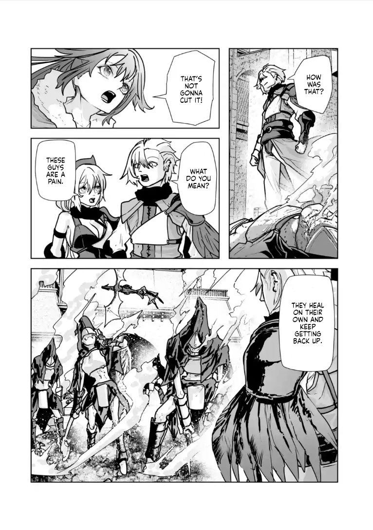 Akuyaku Kizoku ga Hirakinaotte Hametsu Furagu o Jitsuryoku de Hataki Otteitara, Itsunomanika Hirointachi Kara Eiyuushi Sareru you ni Natta ken Chapter 8.3 — Page 5