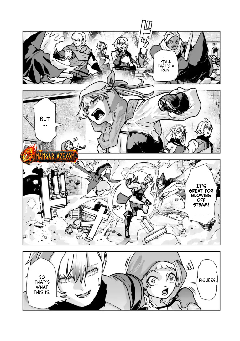 Akuyaku Kizoku ga Hirakinaotte Hametsu Furagu o Jitsuryoku de Hataki Otteitara, Itsunomanika Hirointachi Kara Eiyuushi Sareru you ni Natta ken Chapter 8.3 — Page 6