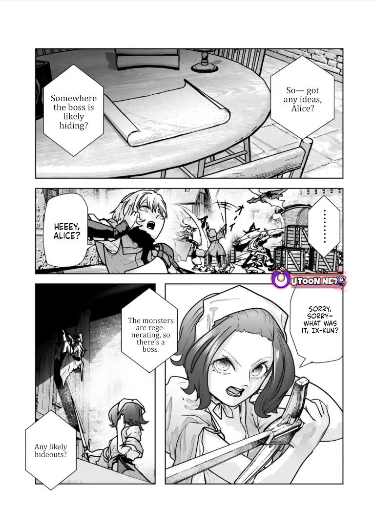 Akuyaku Kizoku ga Hirakinaotte Hametsu Furagu o Jitsuryoku de Hataki Otteitara, Itsunomanika Hirointachi Kara Eiyuushi Sareru you ni Natta ken Chapter 8.3 — Page 8