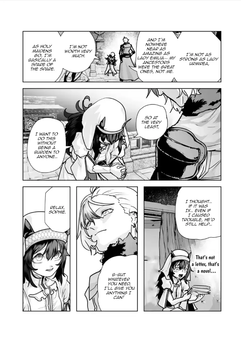 Akuyaku Kizoku ga Hirakinaotte Hametsu Furagu o Jitsuryoku de Hataki Otteitara, Itsunomanika Hirointachi Kara Eiyuushi Sareru you ni Natta ken Chapter 9.1 — Page 7
