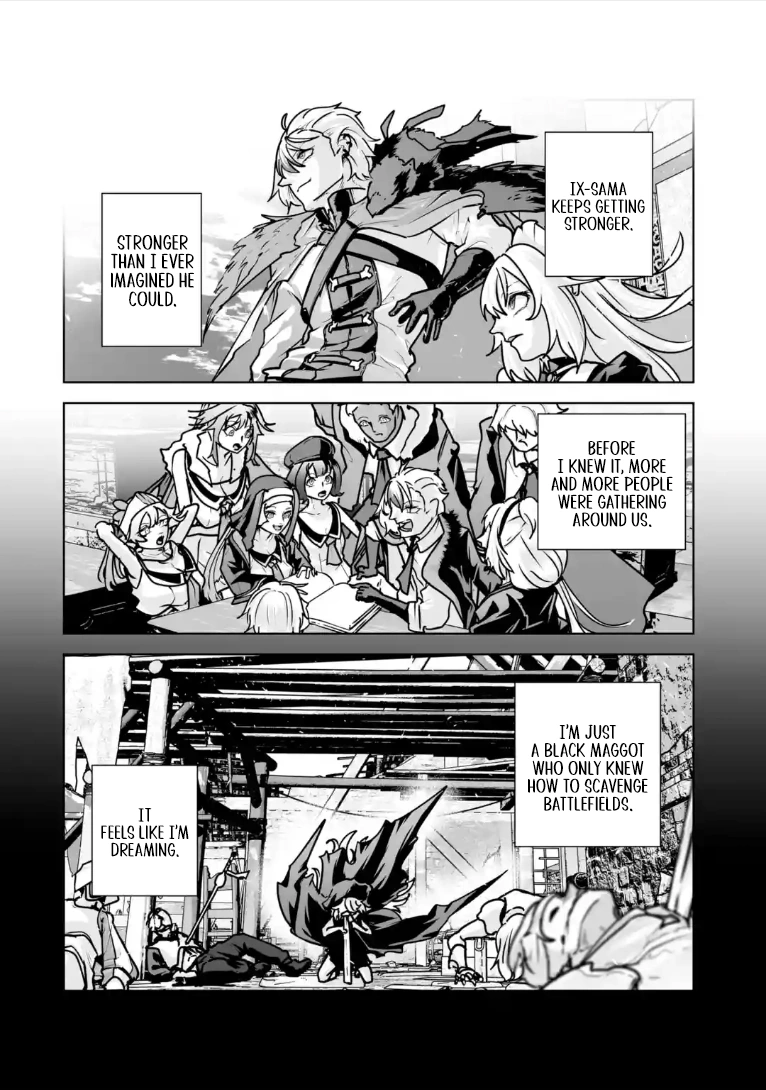 Akuyaku Kizoku ga Hirakinaotte Hametsu Furagu o Jitsuryoku de Hataki Otteitara, Itsunomanika Hirointachi Kara Eiyuushi Sareru you ni Natta ken Chapter 9.3 — Page 4