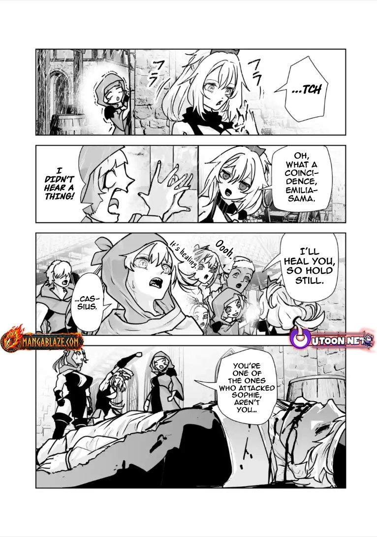 Akuyaku Kizoku ga Hirakinaotte Hametsu Furagu o Jitsuryoku de Hataki Otteitara, Itsunomanika Hirointachi Kara Eiyuushi Sareru you ni Natta ken Chapter 9.3 — Page 11