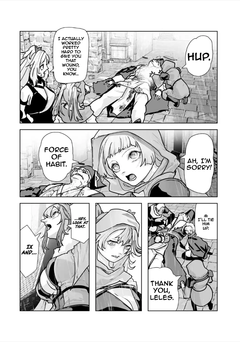 Akuyaku Kizoku ga Hirakinaotte Hametsu Furagu o Jitsuryoku de Hataki Otteitara, Itsunomanika Hirointachi Kara Eiyuushi Sareru you ni Natta ken Chapter 9.3 — Page 12