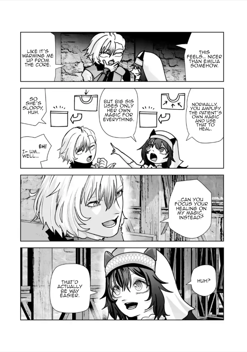 Akuyaku Kizoku ga Hirakinaotte Hametsu Furagu o Jitsuryoku de Hataki Otteitara, Itsunomanika Hirointachi Kara Eiyuushi Sareru you ni Natta ken Chapter 9.4 — Page 2