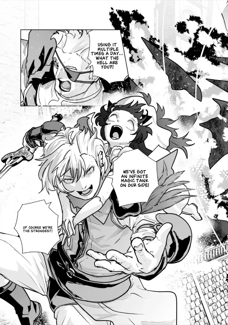 Akuyaku Kizoku ga Hirakinaotte Hametsu Furagu o Jitsuryoku de Hataki Otteitara, Itsunomanika Hirointachi Kara Eiyuushi Sareru you ni Natta ken Chapter 9.4 — Page 5