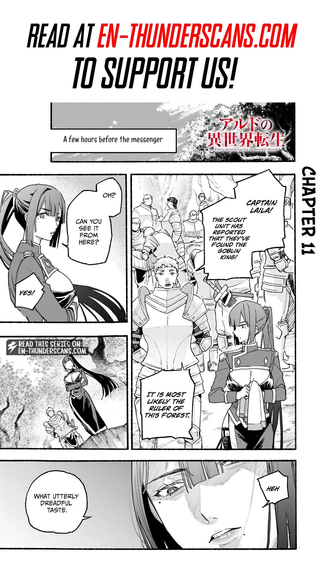 Aldo no Isekai Tensei Chapter 11.1 — Page 2