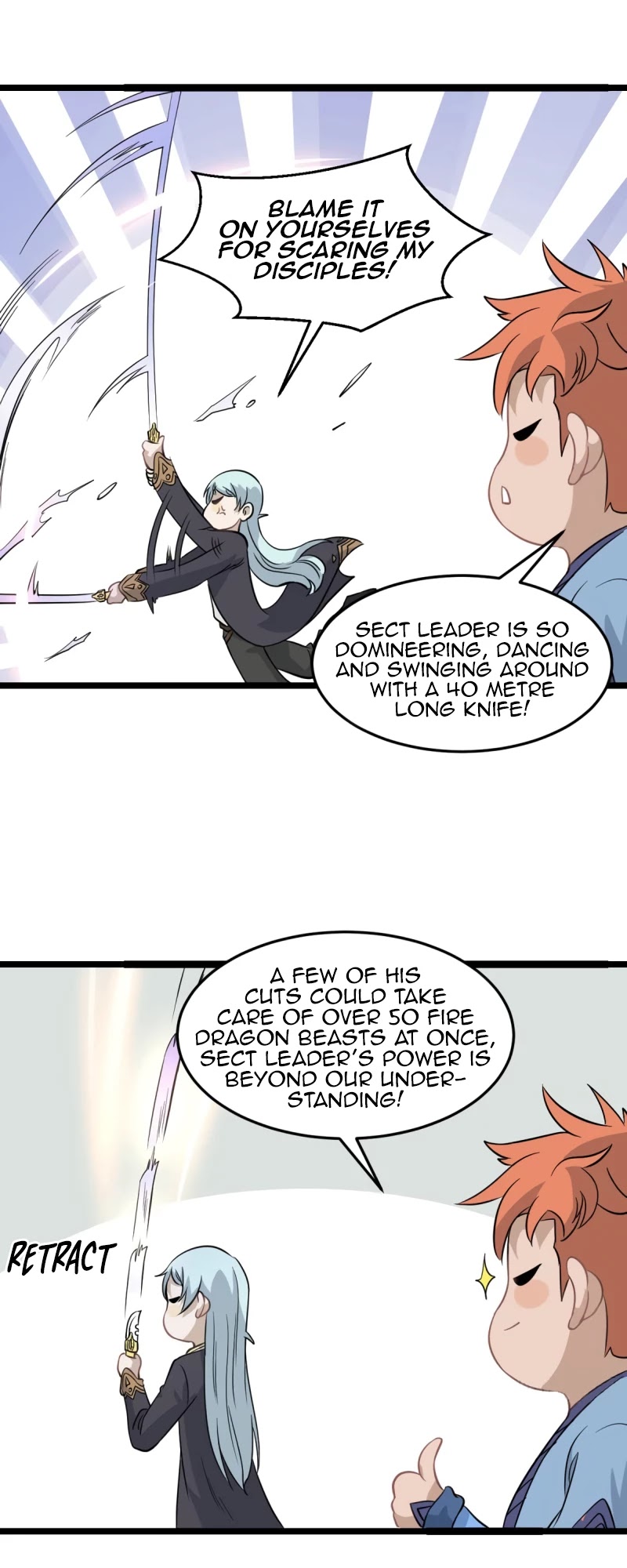 All Hail the Sect Leader Chapter 114 — Page 3