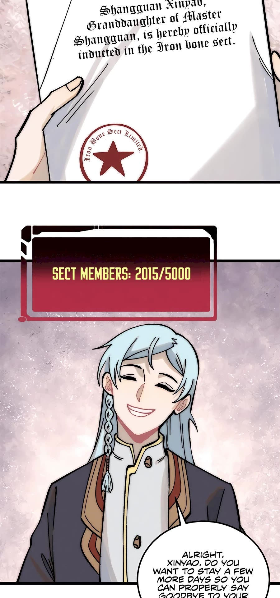 All Hail the Sect Leader Chapter 204 — Page 12