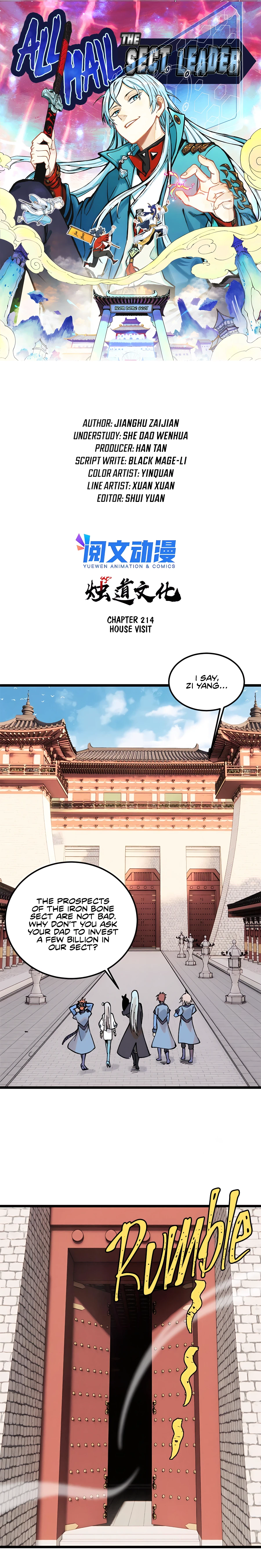 All Hail the Sect Leader Chapter 214 — Page 2