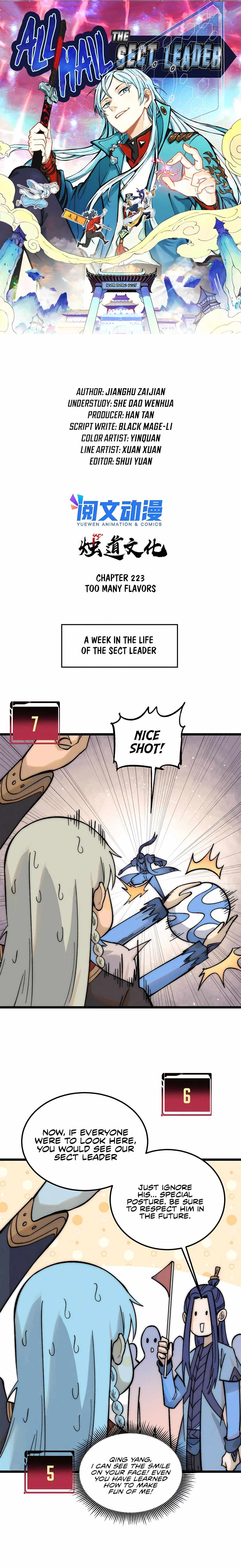 All Hail the Sect Leader Chapter 223 — Page 2