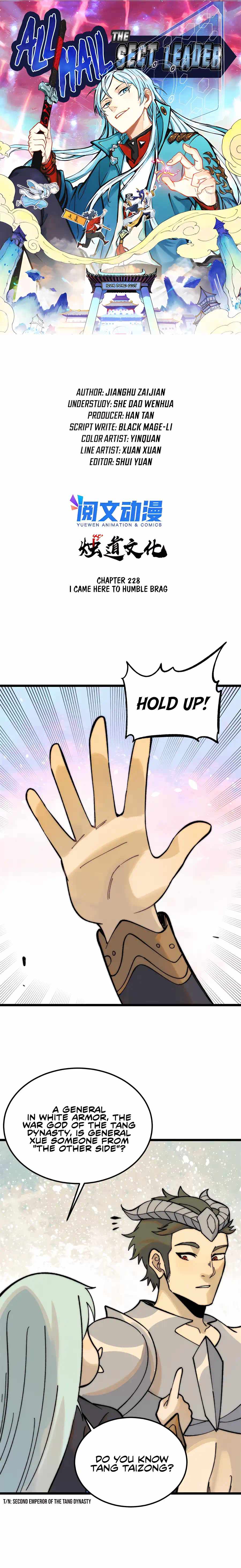 All Hail the Sect Leader Chapter 228 — Page 2