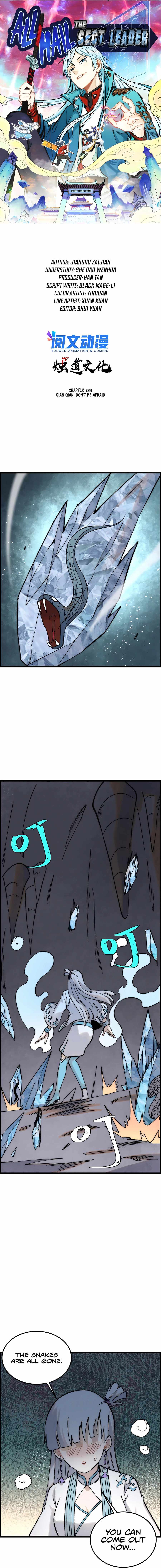All Hail the Sect Leader Chapter 233 — Page 1
