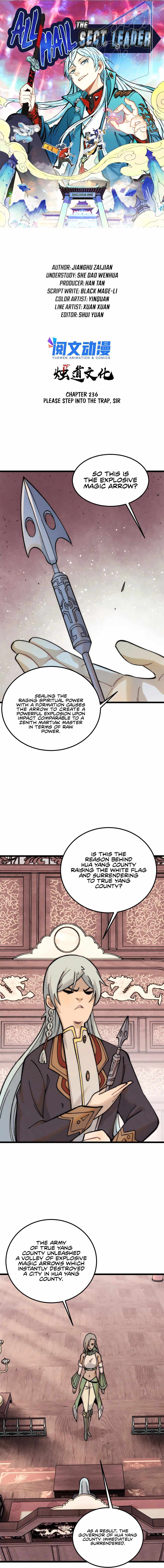 All Hail the Sect Leader Chapter 236 — Page 1