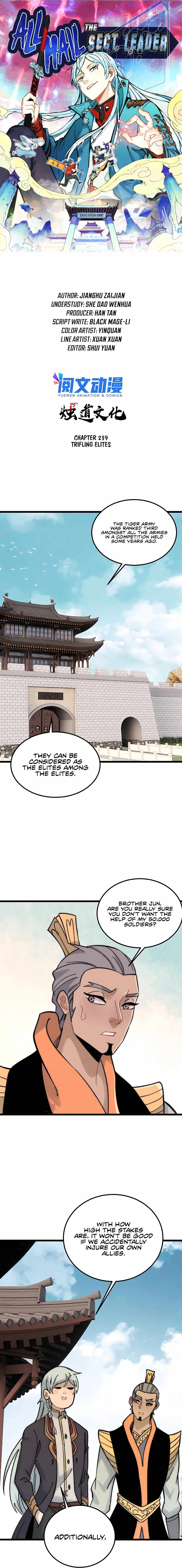All Hail the Sect Leader Chapter 239 — Page 1