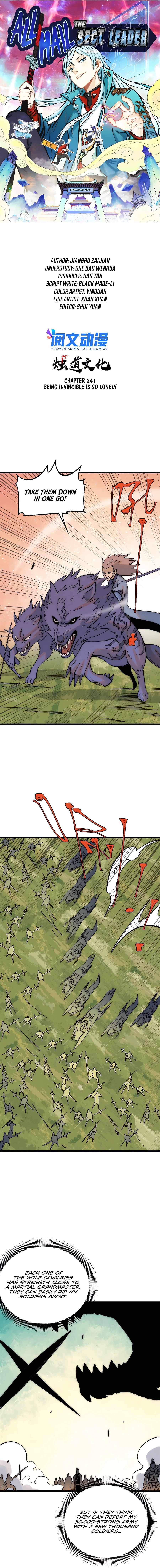 All Hail the Sect Leader Chapter 241 — Page 1