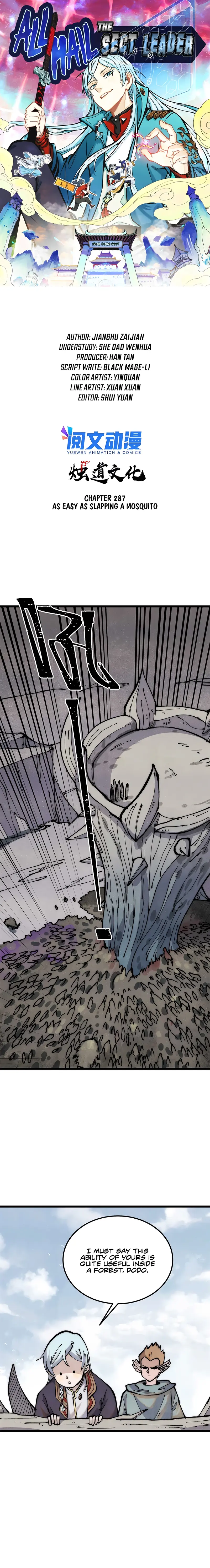 All Hail the Sect Leader Chapter 287 — Page 1