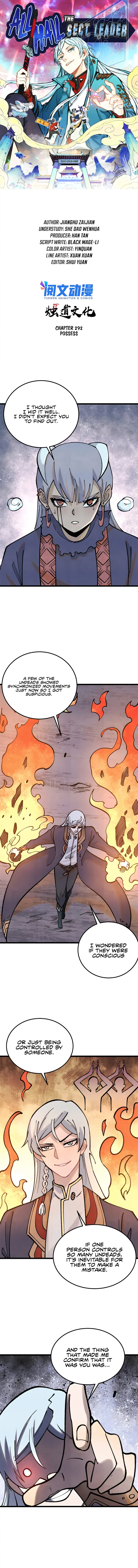 All Hail the Sect Leader Chapter 292 — Page 1