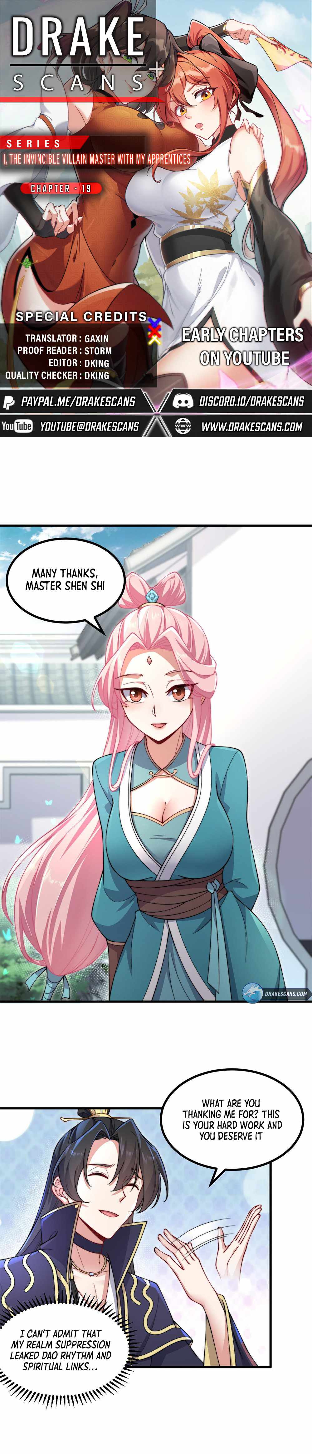 An Evil Master and His Disciples Chapter 19 — Page 1