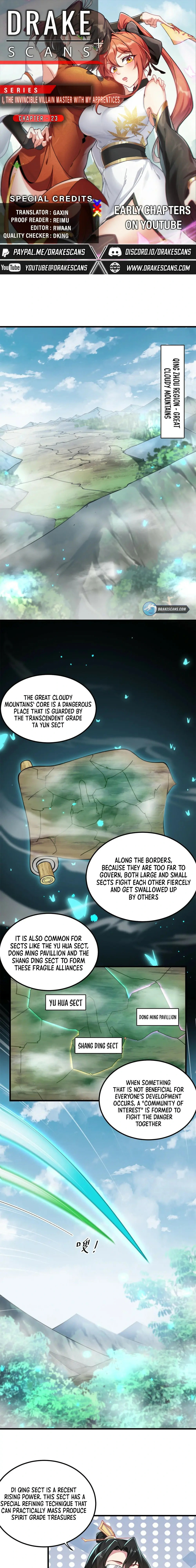 An Evil Master and His Disciples Chapter 23 — Page 1