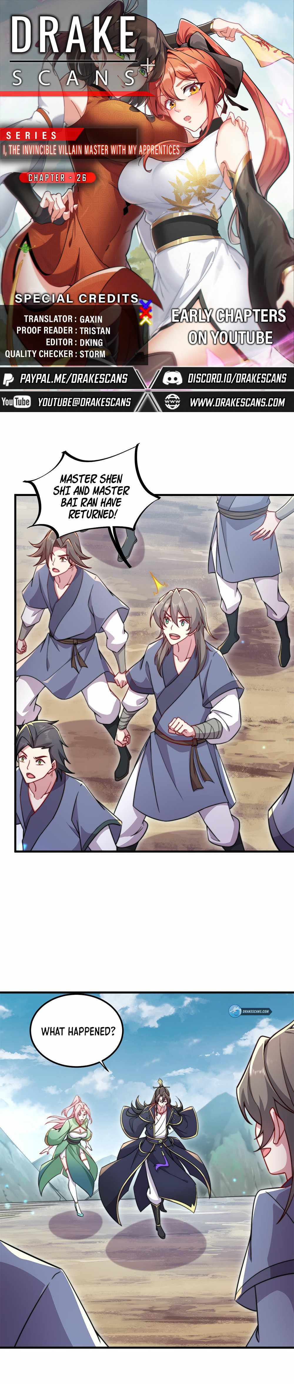 An Evil Master and His Disciples Chapter 26 — Page 1