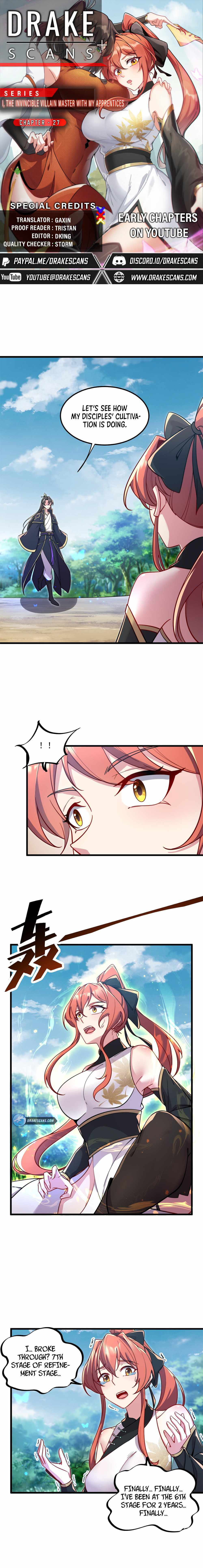 An Evil Master and His Disciples Chapter 27 — Page 1