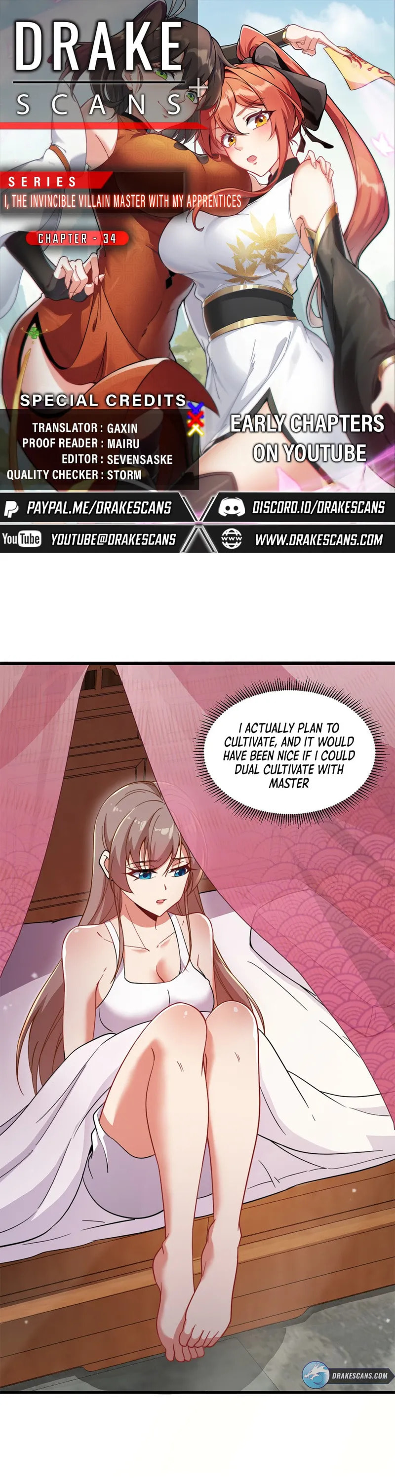 An Evil Master and His Disciples Chapter 34 — Page 1