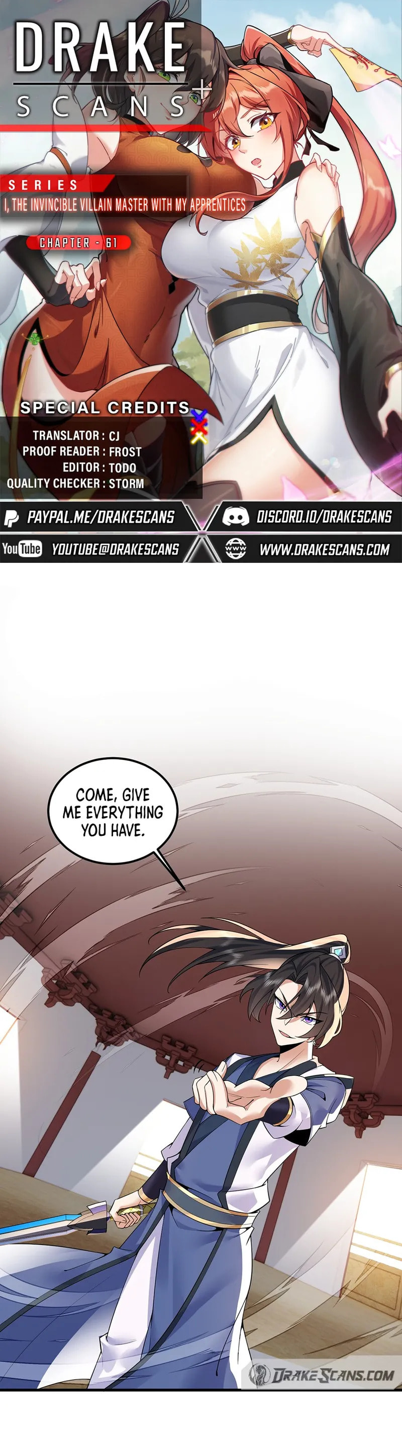 An Evil Master and His Disciples Chapter 61 — Page 1