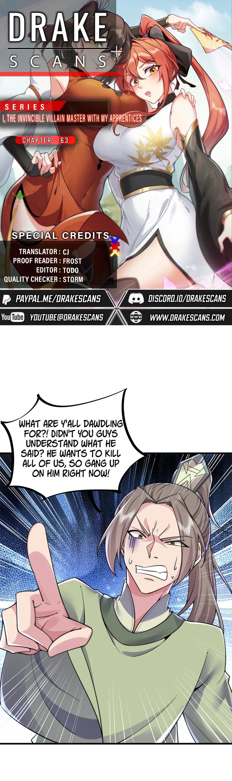 An Evil Master and His Disciples Chapter 63 — Page 1
