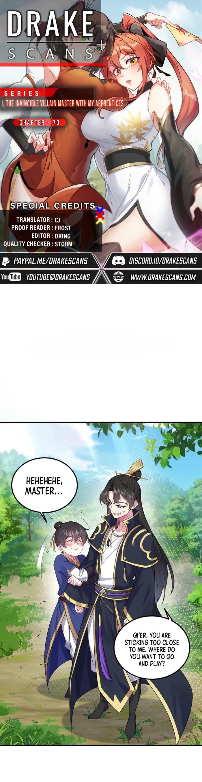 An Evil Master and His Disciples Chapter 70 — Page 1
