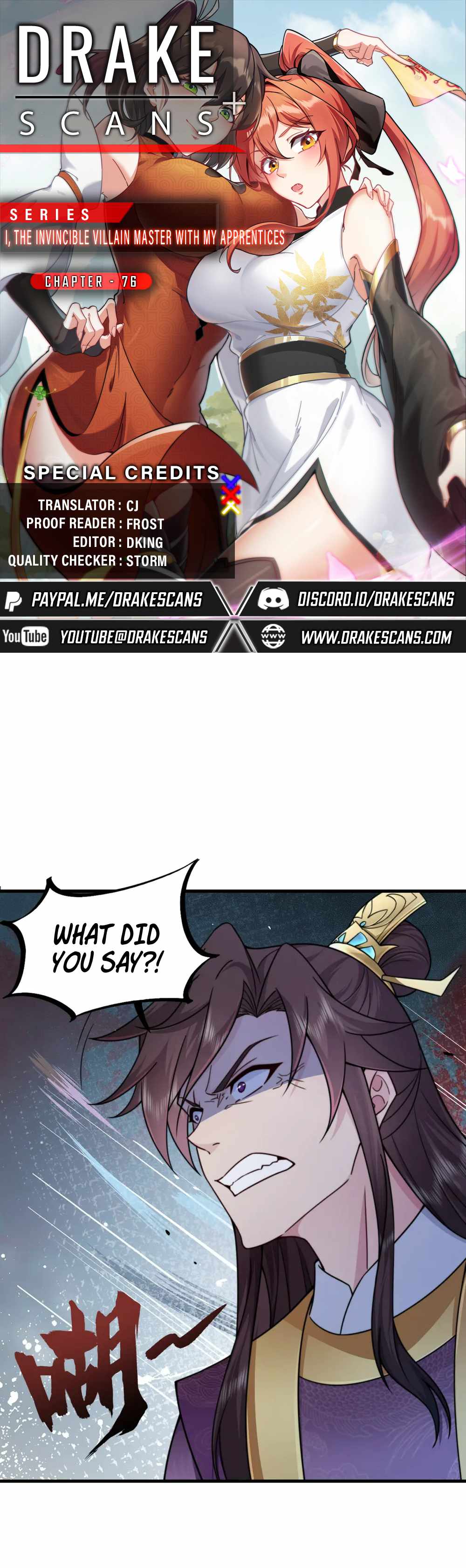 An Evil Master and His Disciples Chapter 76 — Page 1