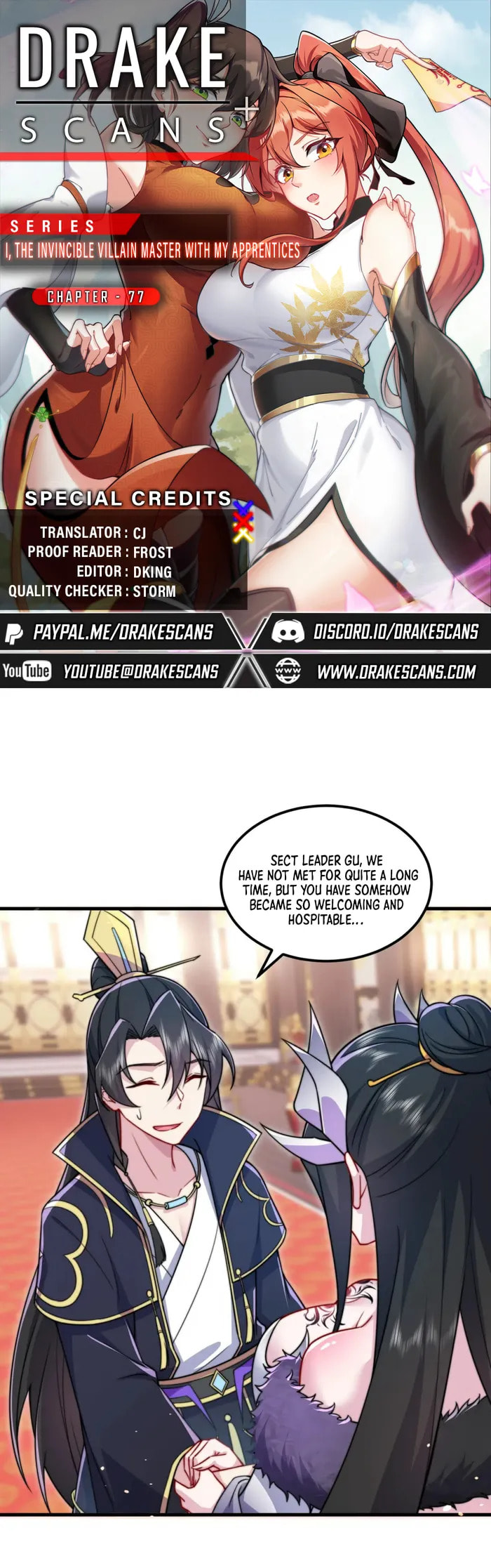An Evil Master and His Disciples Chapter 77 — Page 1