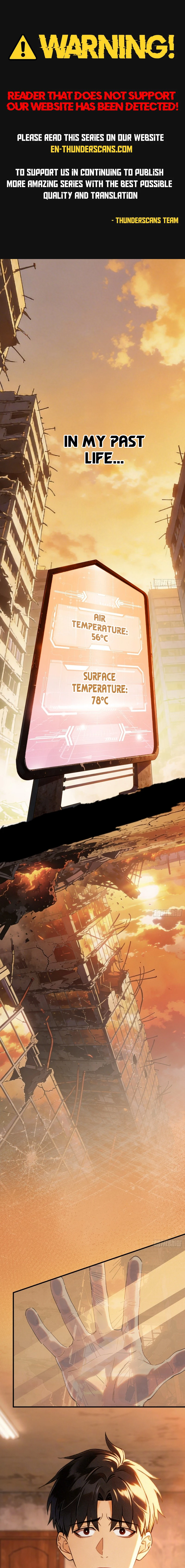 Apocalypse Heatwave: I Became a God Through My Safehouse Chapter 30 — Page 1