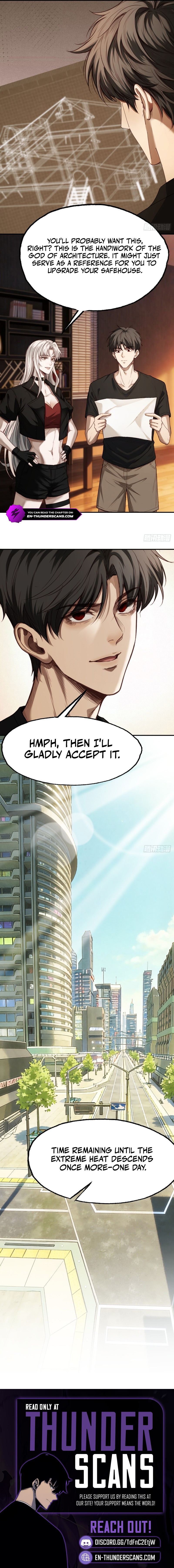 Apocalypse Heatwave: I Became a God Through My Safehouse Chapter 53 — Page 7