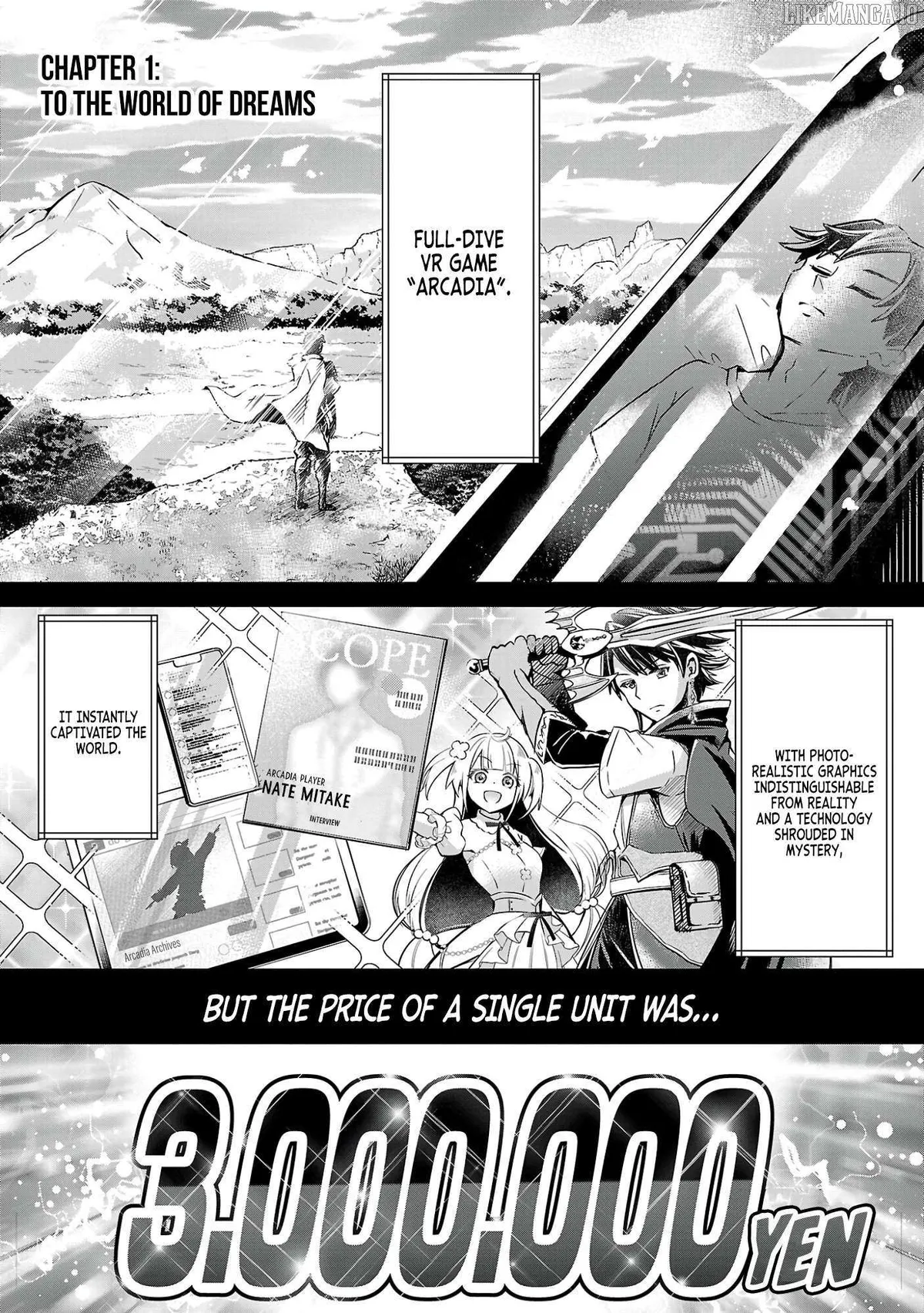Arcadia Service - Kaishi kara San Nen Imasara Hajimeru Kasou Sekai Kouryaku Chapter 1 — Page 5