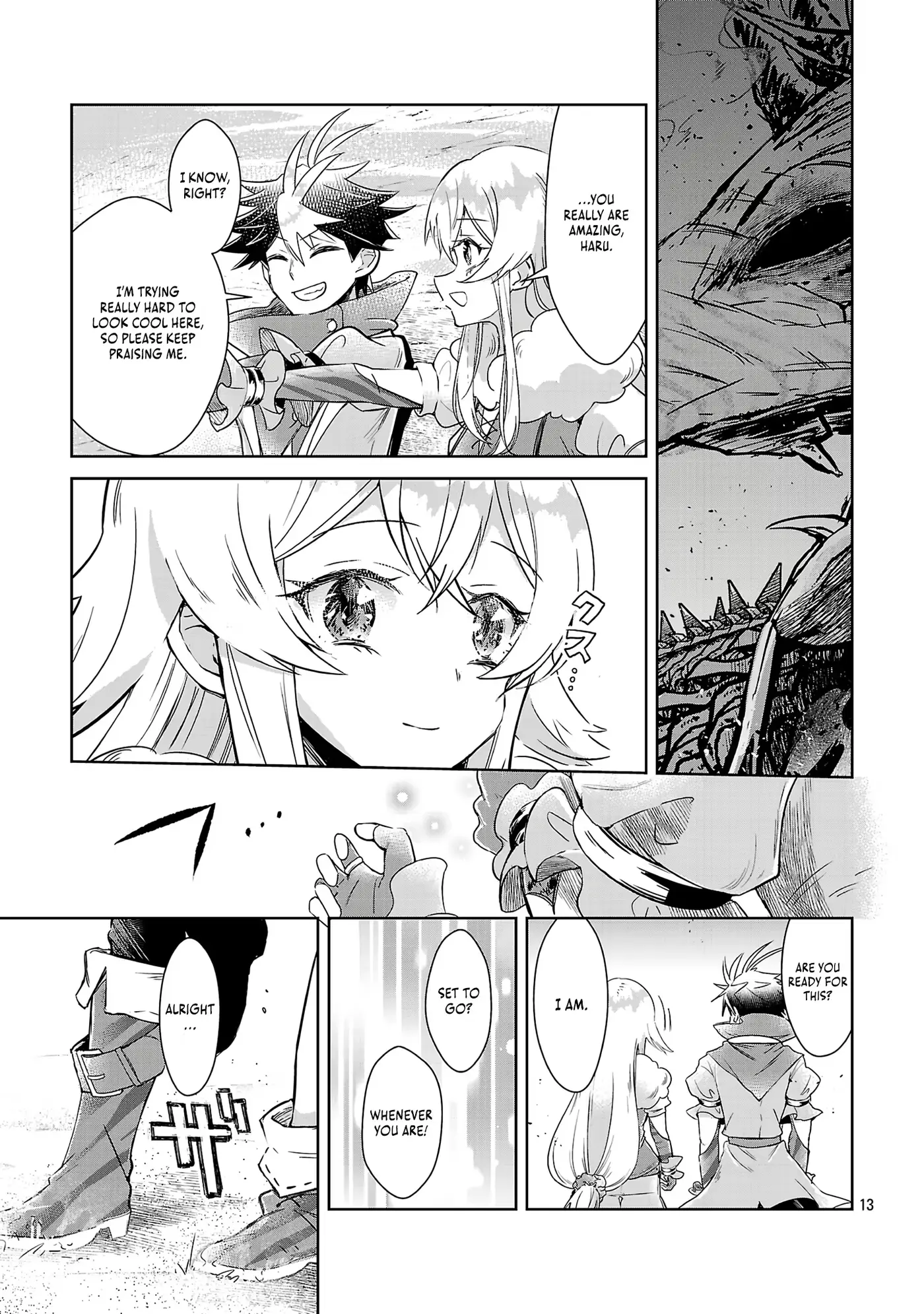 Arcadia Service - Kaishi kara San Nen Imasara Hajimeru Kasou Sekai Kouryaku Chapter 11 — Page 12