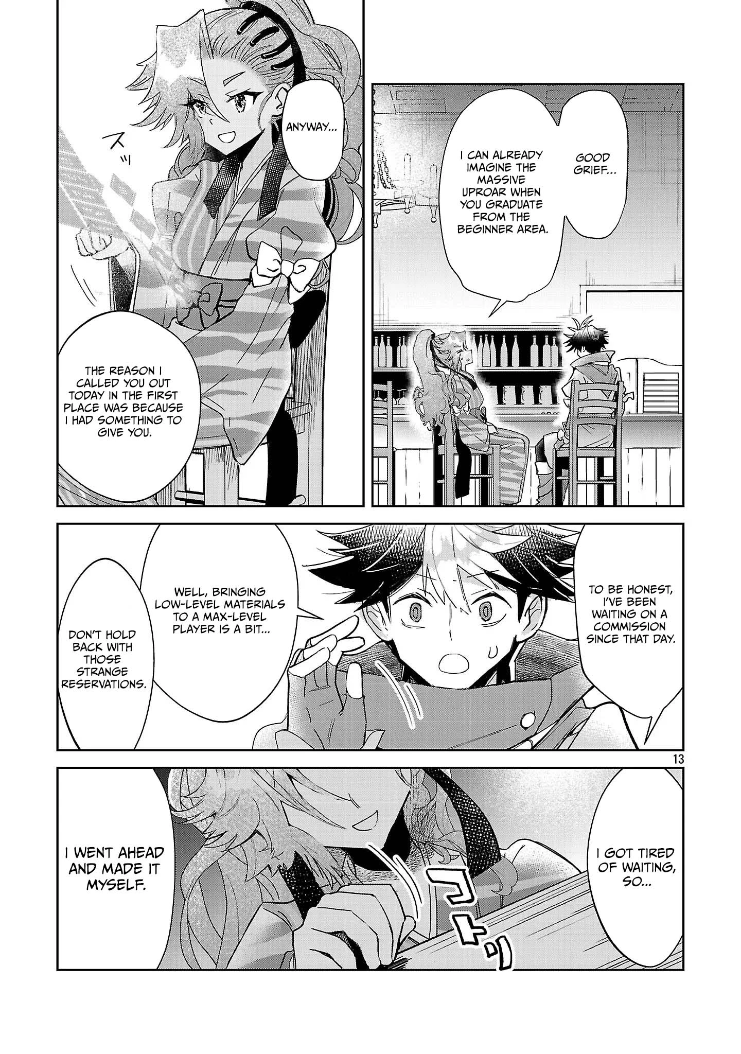 Arcadia Service - Kaishi kara San Nen Imasara Hajimeru Kasou Sekai Kouryaku Chapter 14 — Page 14