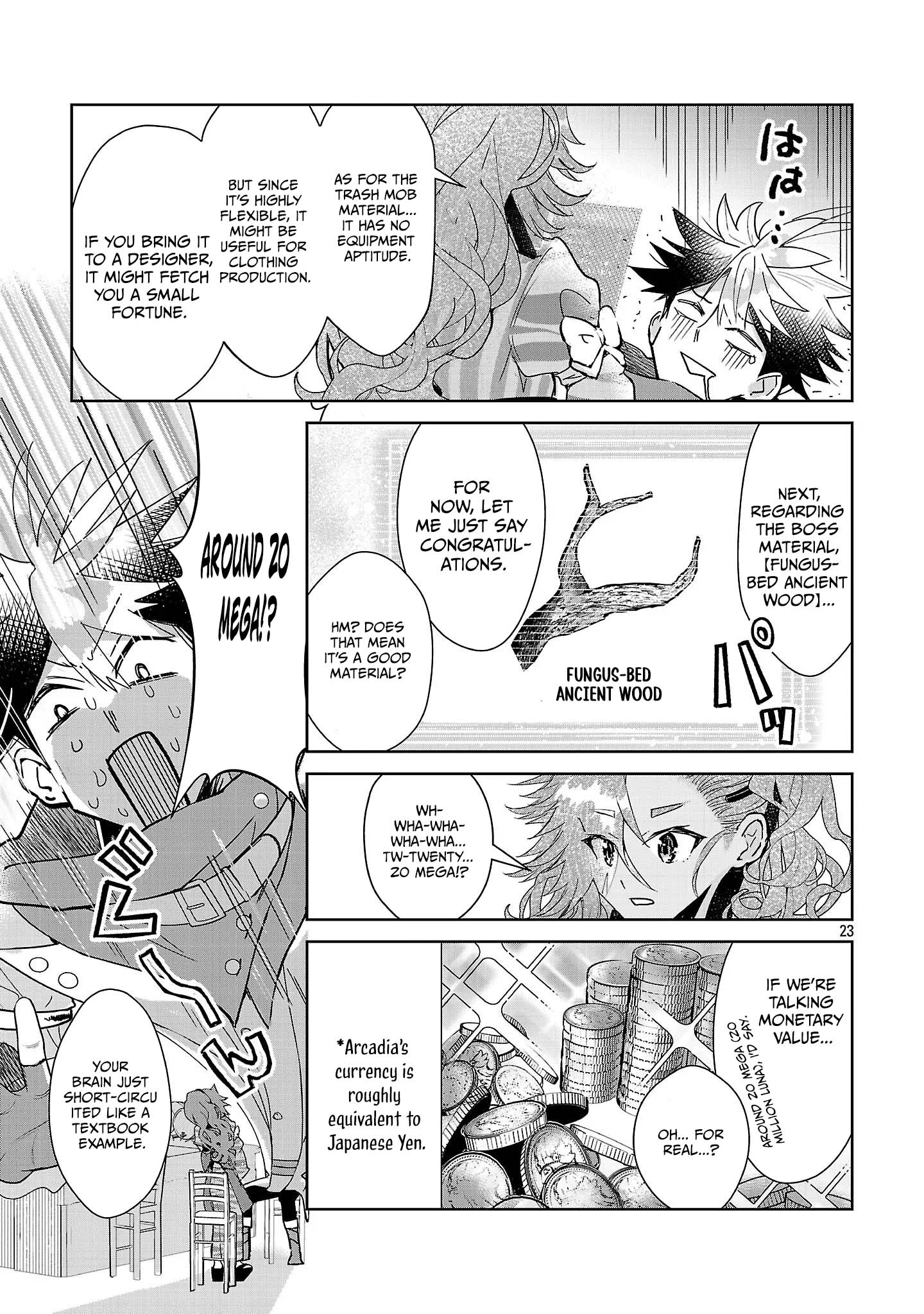 Arcadia Service - Kaishi kara San Nen Imasara Hajimeru Kasou Sekai Kouryaku Chapter 14 — Page 24